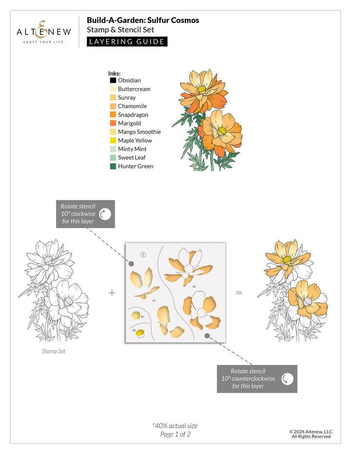 Build-A-Garden Bundle Build-A-Garden: Sulfur Cosmos & Add-on Die Bundle