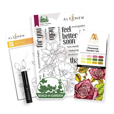 Build-A-Garden Bundle Build-A-Garden: Sulfur Cosmos & Artist Alcohol Markers Set Bundle