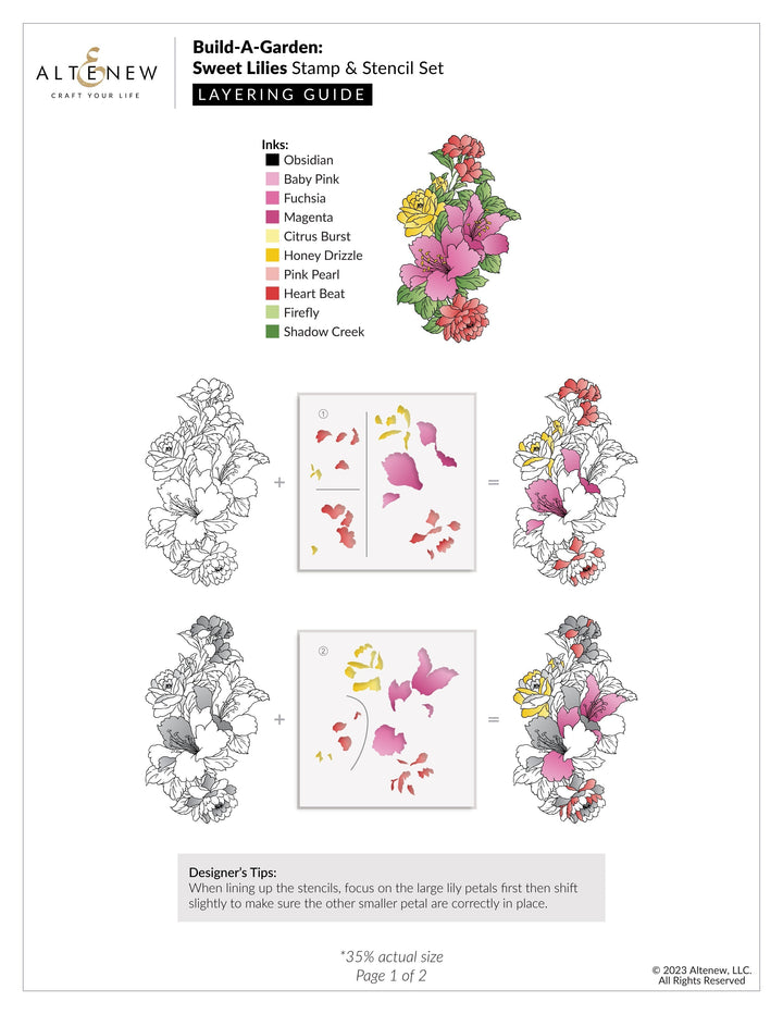 Build-A-Garden Bundle Build-A-Garden: Sweet Lilies & Add-on Die Bundle