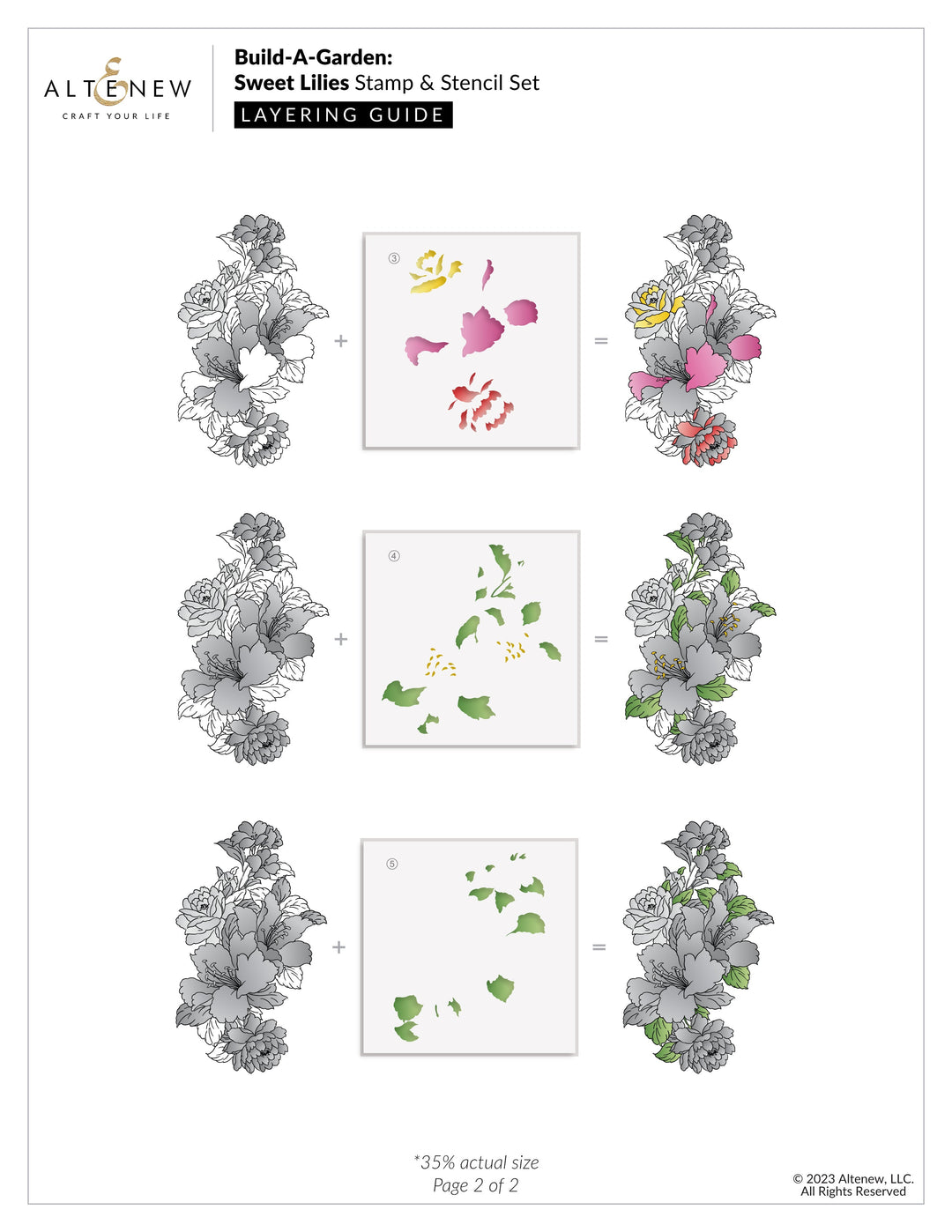 Build-A-Garden Bundle Build-A-Garden: Sweet Lilies & Add-on Die Bundle