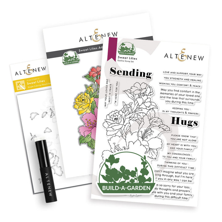 Build-A-Garden Bundle Build-A-Garden: Sweet Lilies & Add-on Die Bundle