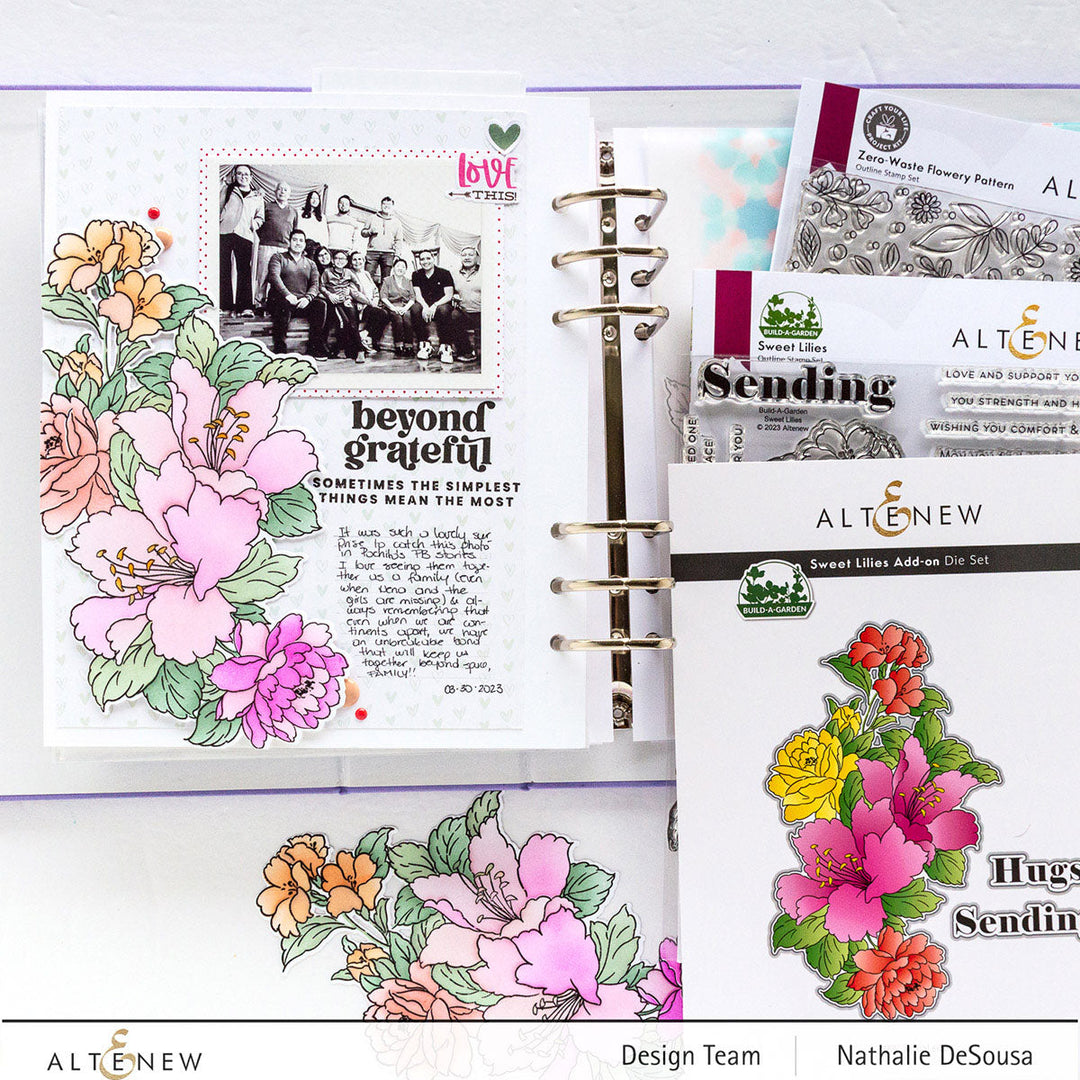 Build-A-Garden Bundle Build-A-Garden: Sweet Lilies & Add-on Die Bundle