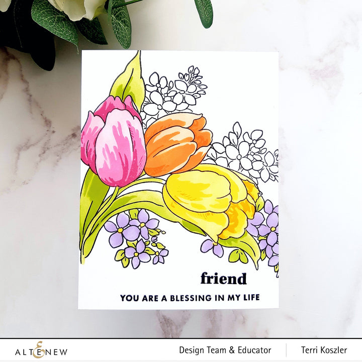 Build-A-Garden Bundle Build-A-Garden: Tulips & Friends & Add-on Die Bundle