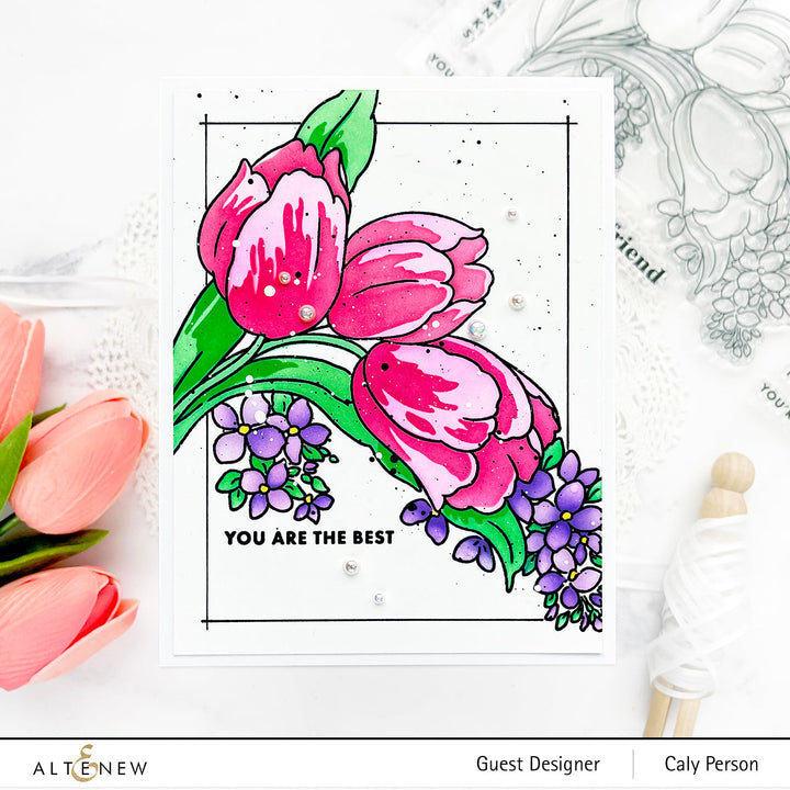 Build-A-Garden Bundle Build-A-Garden: Tulips & Friends & Add-on Die Bundle