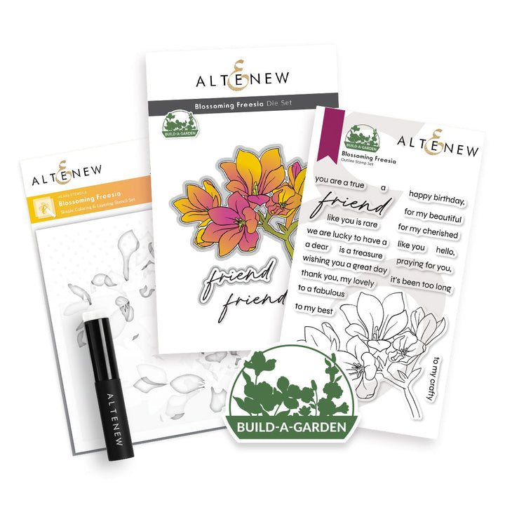 Build-A-Garden Set Build-A-Garden: Blossoming Freesia