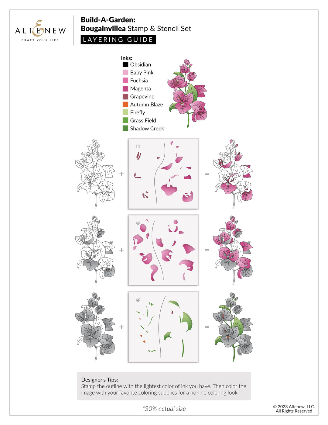 Build-A-Garden Set Build-A-Garden: Bougainvillea