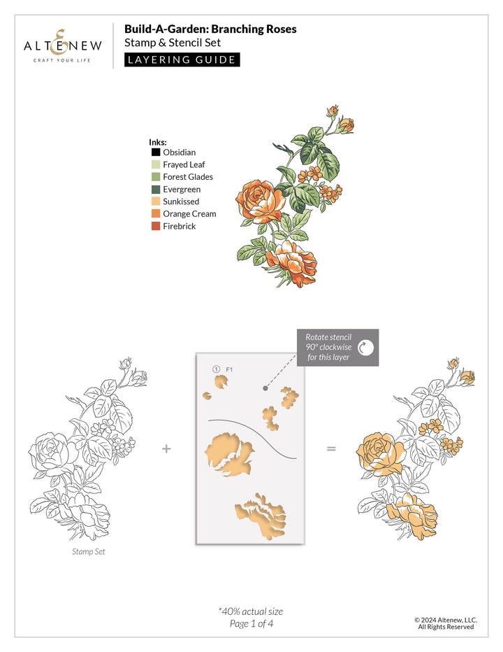 Build-A-Garden Set Build-A-Garden: Branching Roses