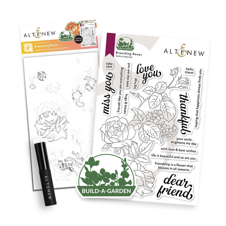 Build-A-Garden Set Build-A-Garden: Branching Roses