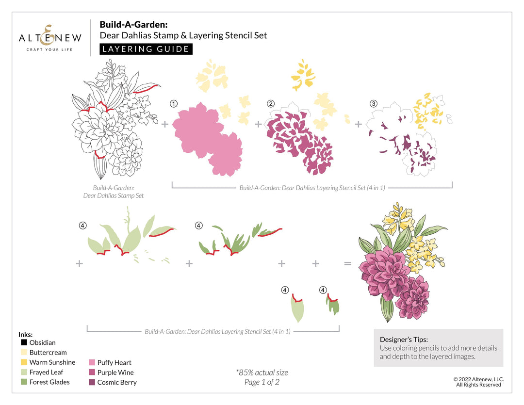 Build-A-Garden Set Build-A-Garden: Dear Dahlias