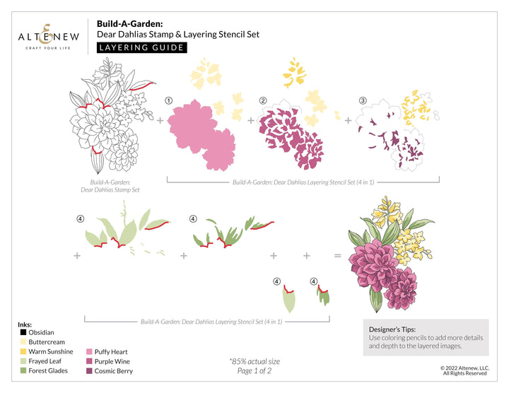 Build-A-Garden Set Build-A-Garden: Dear Dahlias