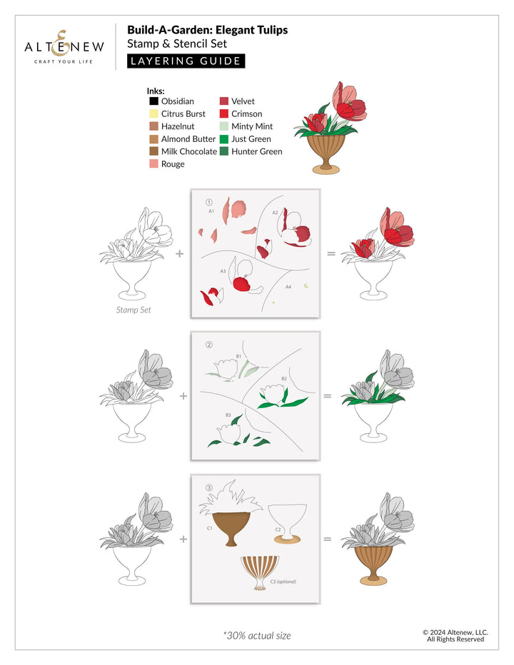 Build-A-Garden Set Build-A-Garden: Elegant Tulips