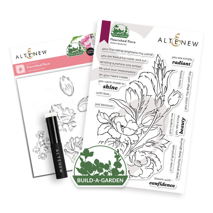 Build-A-Garden Set Build-A-Garden: Flourished Flora