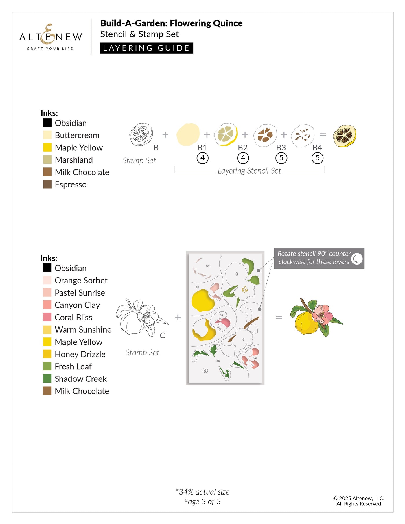 Build-A-Garden Set Build-A-Garden: Flowering Quince