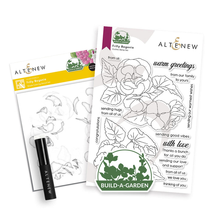 Build-A-Garden Set Build-A-Garden: Frilly Begonia
