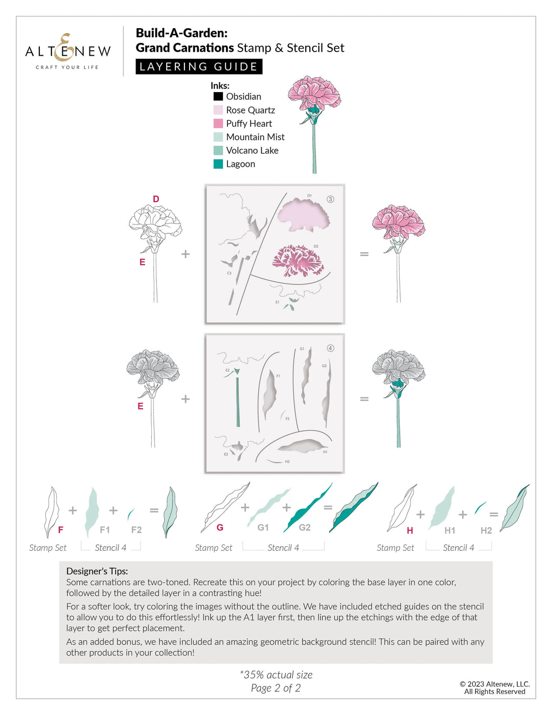Build-A-Garden Set Build-A-Garden: Grand Carnations