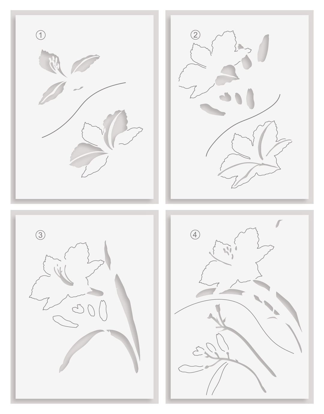Build-A-Garden Set Build-A-Garden: Leaning Lily