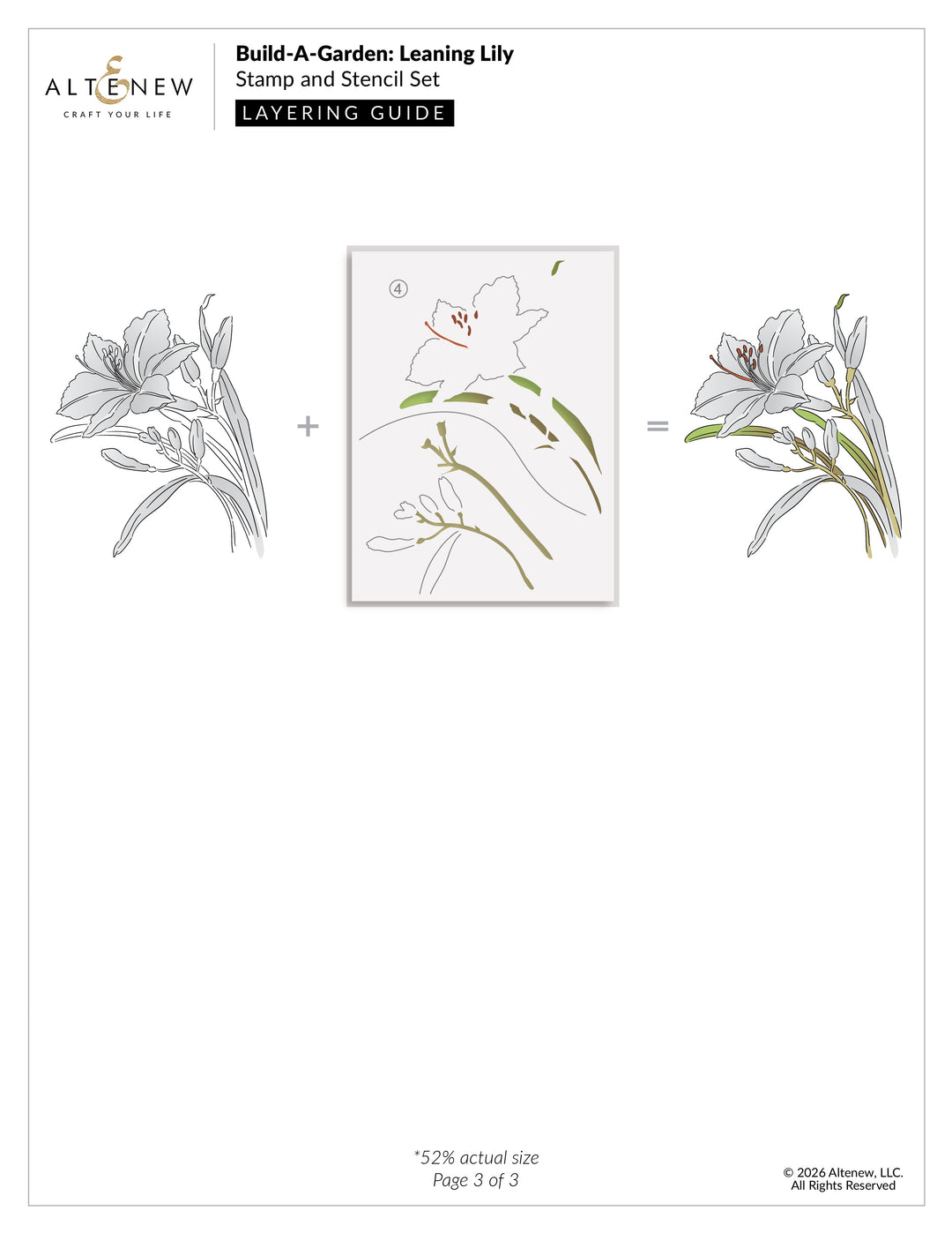 Build-A-Garden Set Build-A-Garden: Leaning Lily