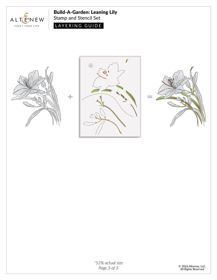 Build-A-Garden Set Build-A-Garden: Leaning Lily