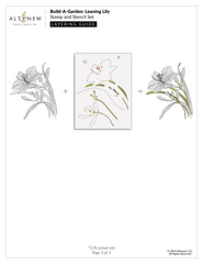 Build-A-Garden Set Build-A-Garden: Leaning Lily