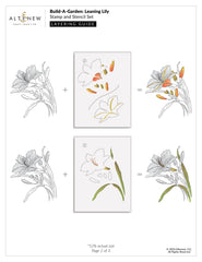 Build-A-Garden Set Build-A-Garden: Leaning Lily