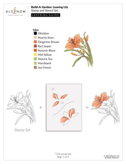 Build-A-Garden Set Build-A-Garden: Leaning Lily