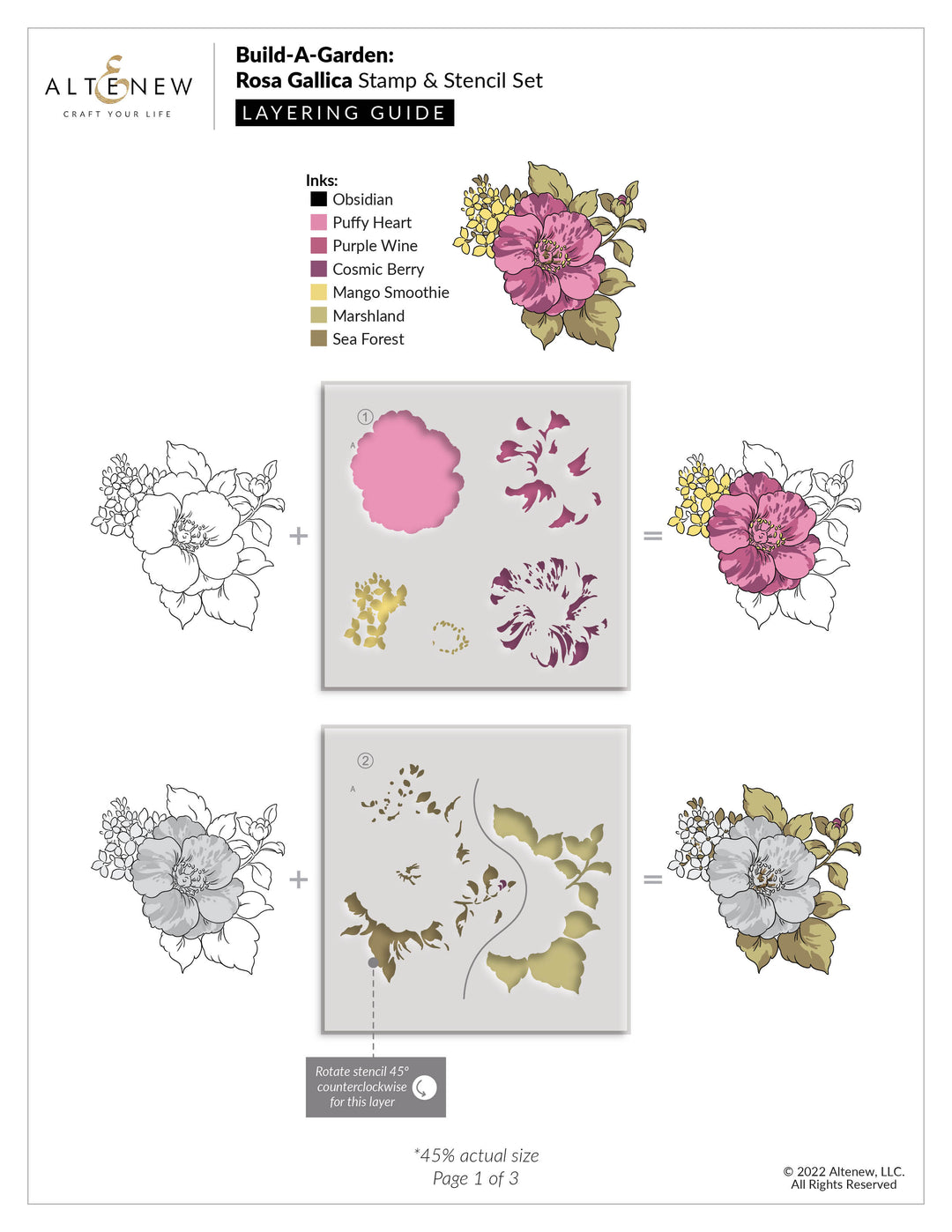 Build-A-Garden Set Build-A-Garden: Rosa Gallica