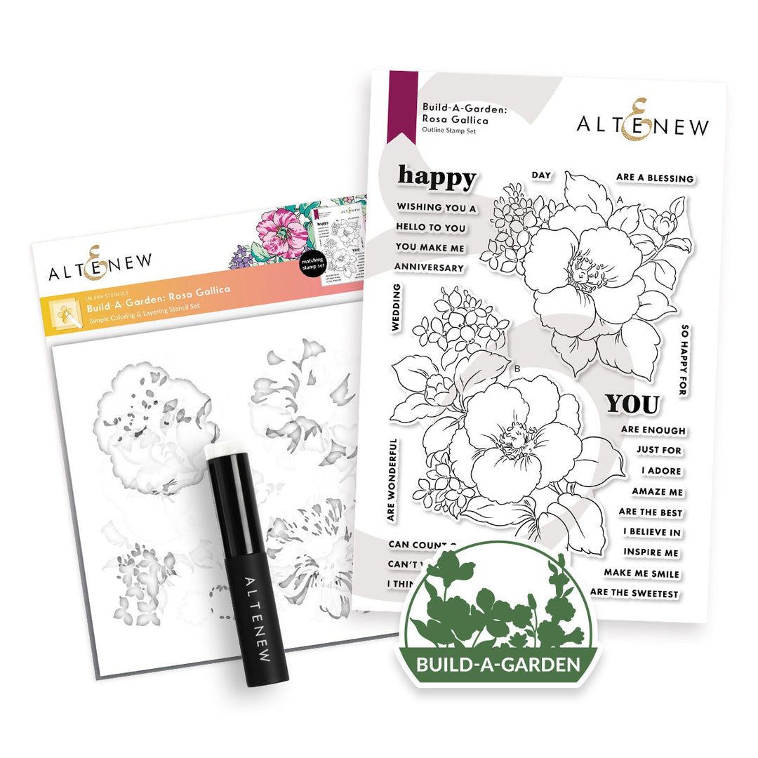 Build-A-Garden Set Build-A-Garden: Rosa Gallica