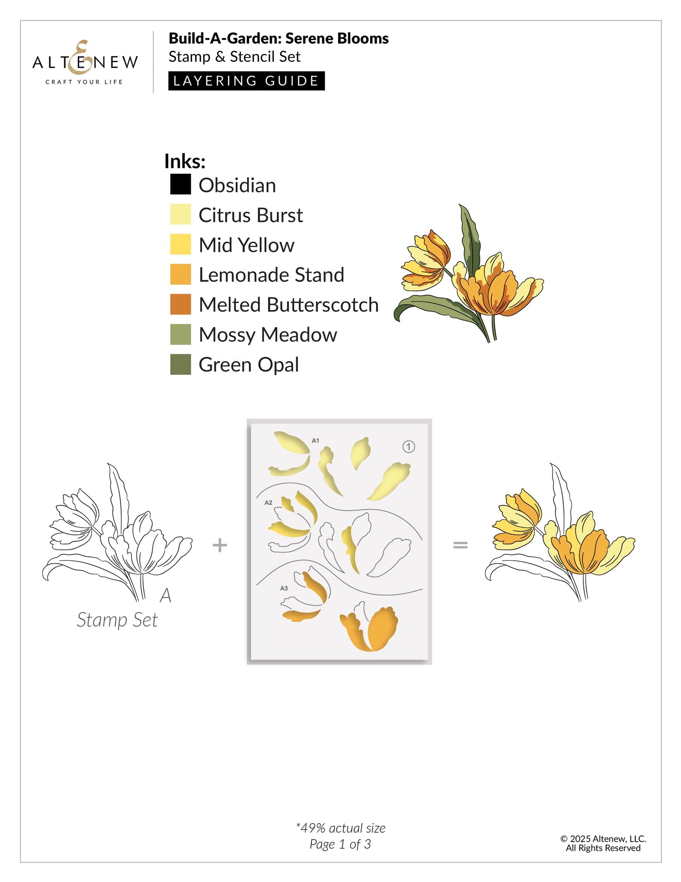 Build-A-Garden Set Build-A-Garden: Serene Blooms