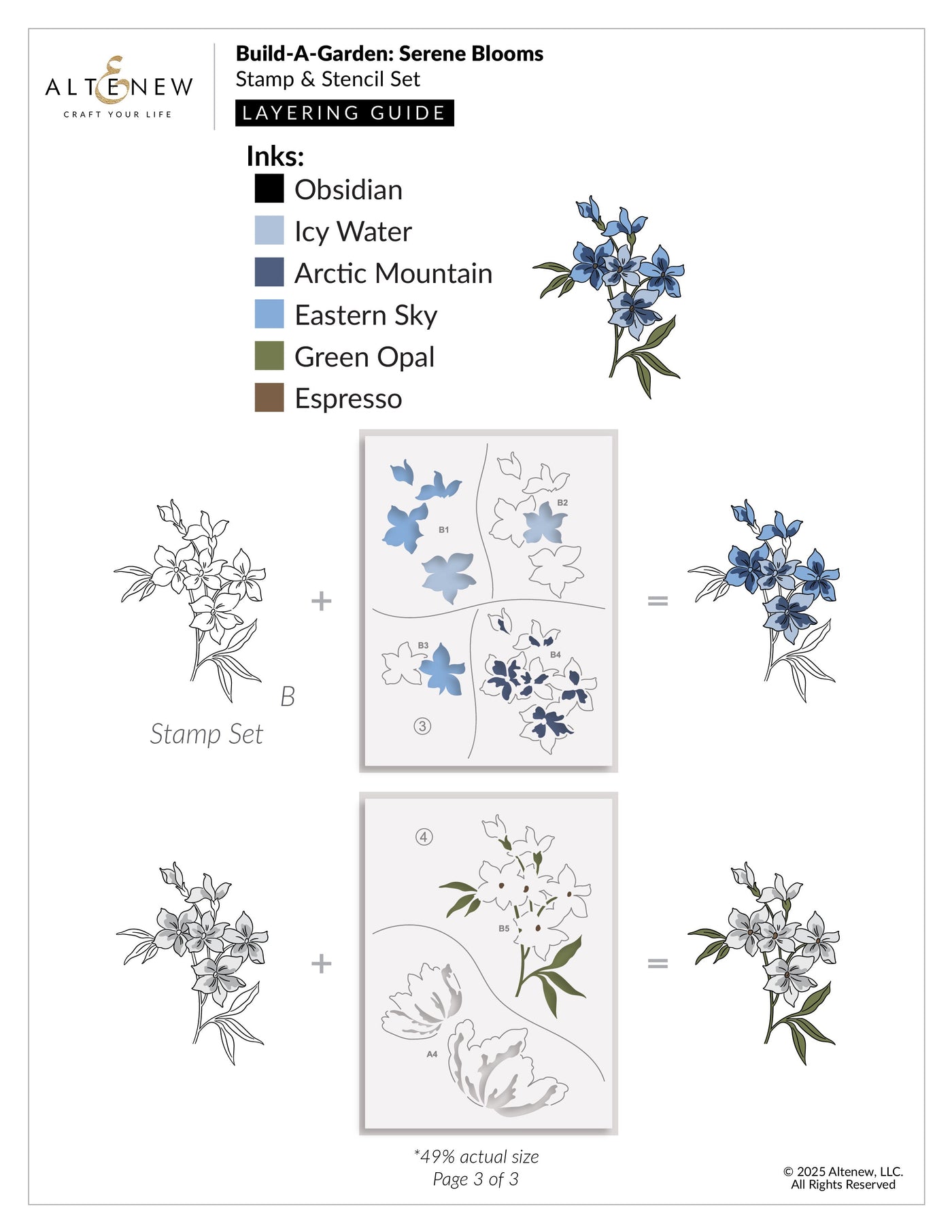 Build-A-Garden Set Build-A-Garden: Serene Blooms