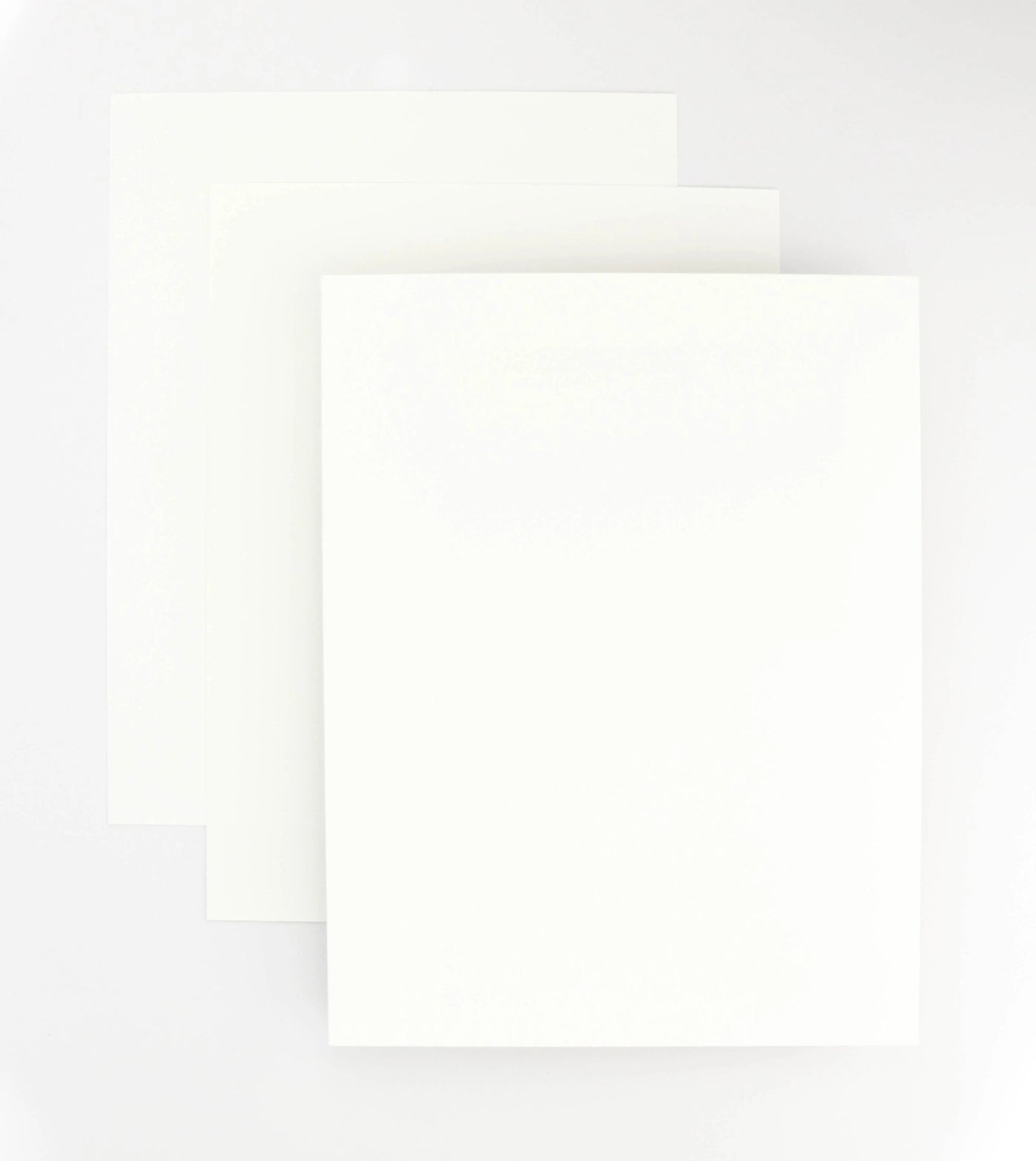 Cardstock 5 x 7 Classic Crest Solar White Notecards (50 cards/set)