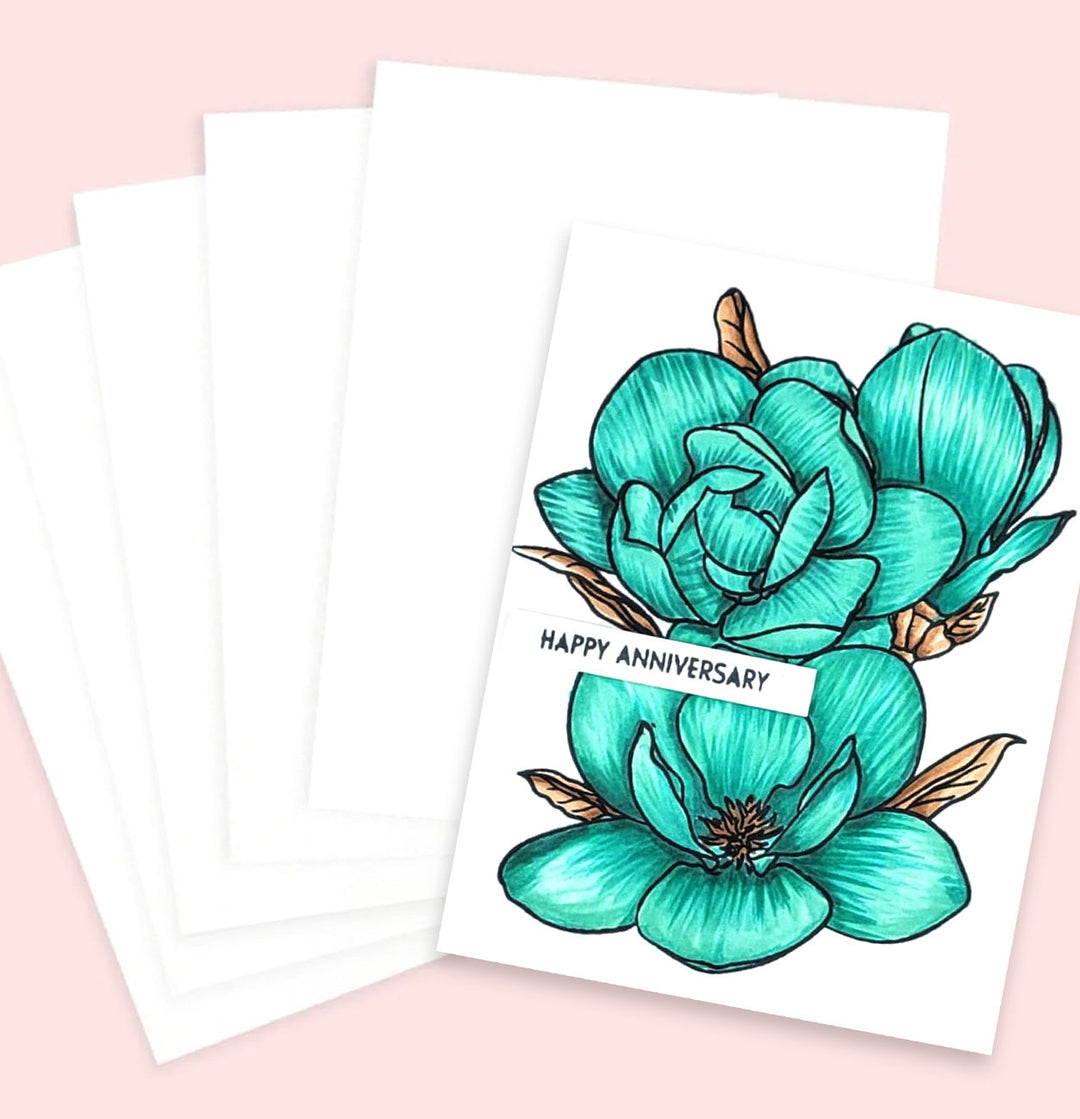 Cardstock A2 Card Base (12 sheets/set)