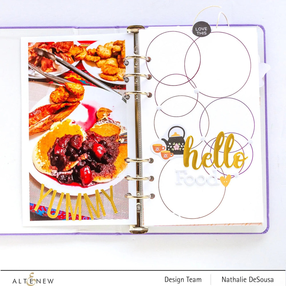 Cardstock Brushed Gold Metallic Cardstock (10 sheets/set)