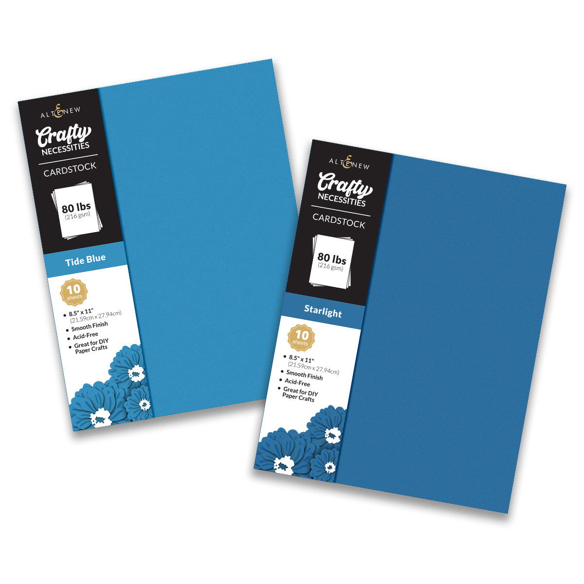 Cardstock Bundle Crafty Necessities Cardstock Bundle (Deep Blue Seas)