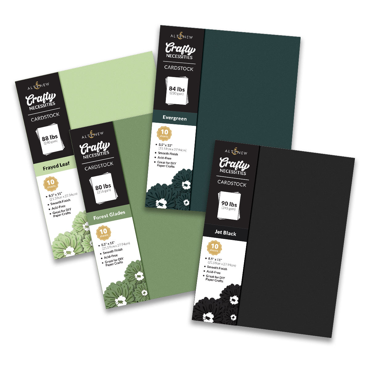 Cardstock Bundle Crafty Necessities Cardstock Bundle (Green Fields)