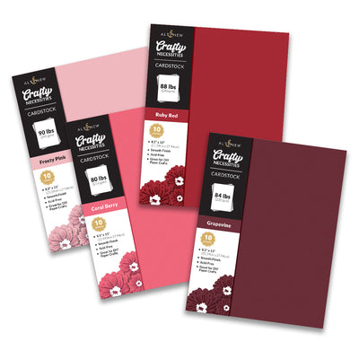 Cardstock Bundle Crafty Necessities Cardstock Bundle (Red Cosmos)