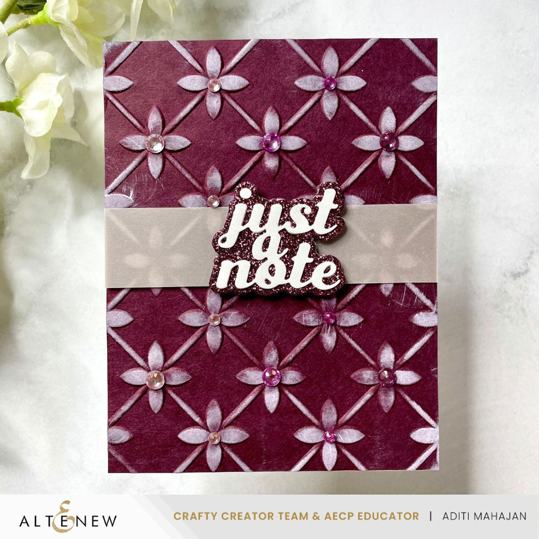 Cardstock Crafty Necessities: Acai Berry Cardstock (10 sheets/set)