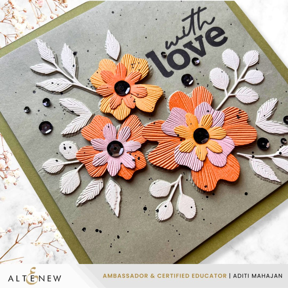 Cardstock Crafty Necessities: Amber Blaze Cardstock (10 sheets/set)