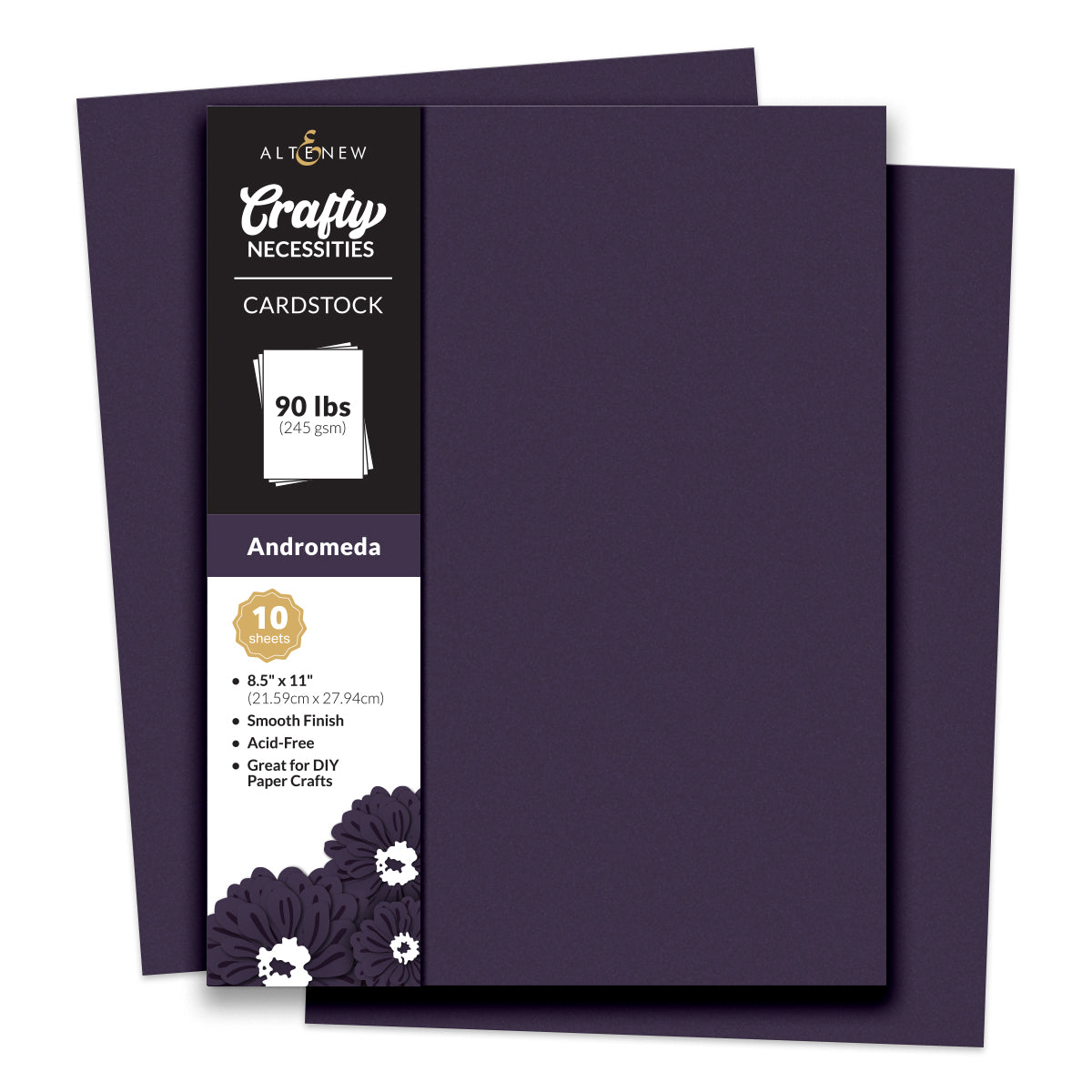 Cardstock Crafty Necessities: Andromeda Cardstock (10 sheets/set)