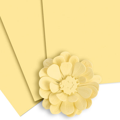 Cardstock Crafty Necessities: Buttercream Cardstock (10 sheets/set)