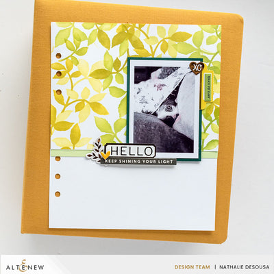 Cardstock Crafty Necessities: Frayed Leaf Cardstock (10 sheets/set)