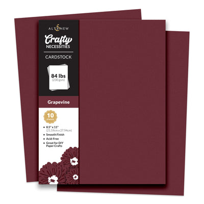 Cardstock Crafty Necessities: Grapevine Cardstock (10 sheets/set)