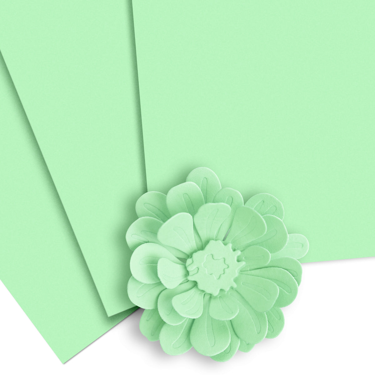 Cardstock Crafty Necessities: Minty Mint Cardstock (10 sheets/set)