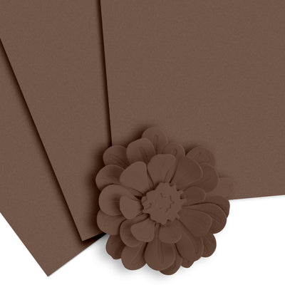 Cardstock Crafty Necessities: Mocha Cardstock (10 sheets/set)