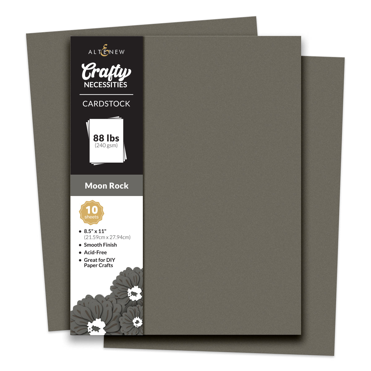 Cardstock Crafty Necessities: Moon Rock Cardstock (10 sheets/set)