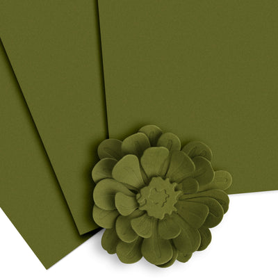 Cardstock Crafty Necessities: Moss Cardstock (10 sheets/set)