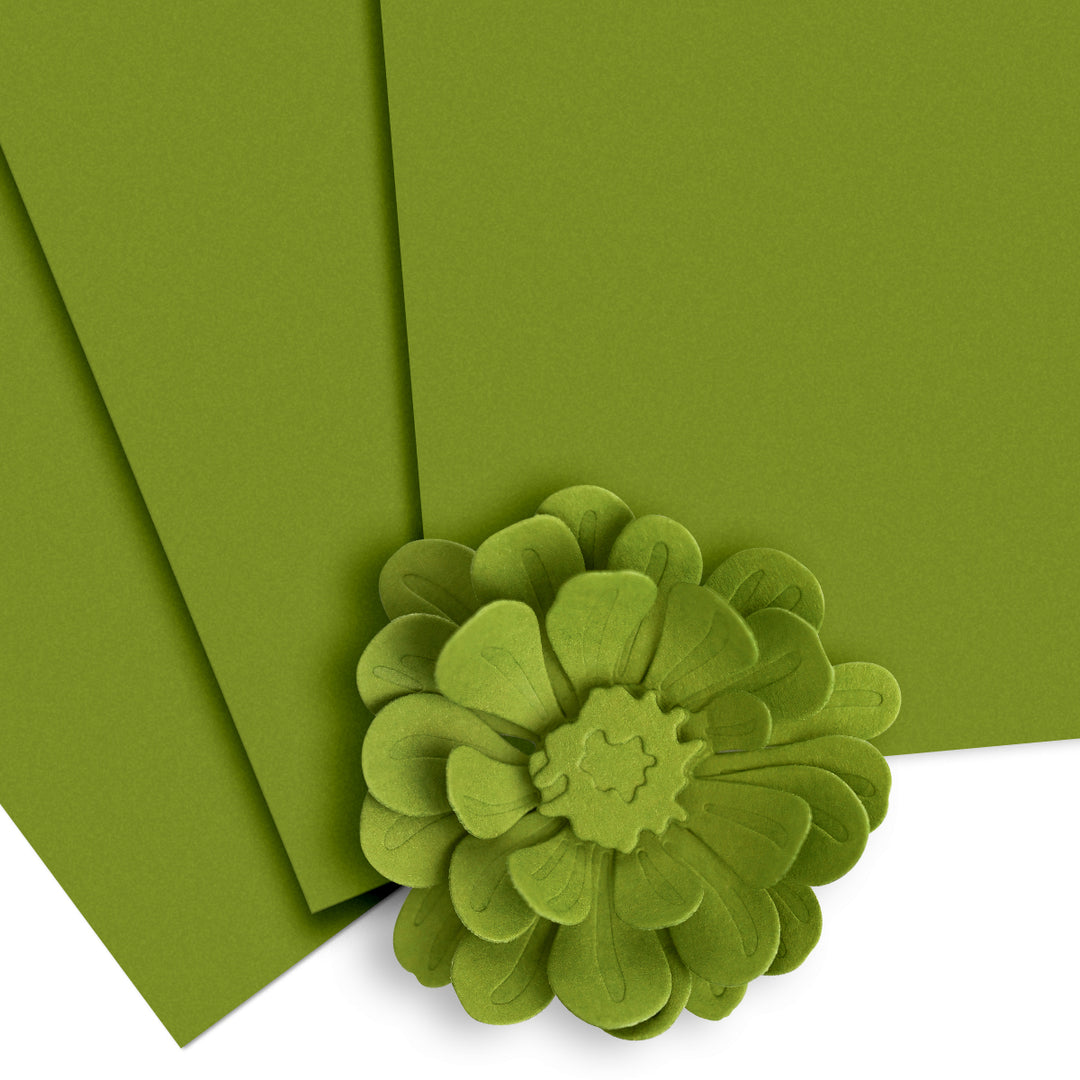 Cardstock Crafty Necessities: Olive Cardstock (10 sheets/set)