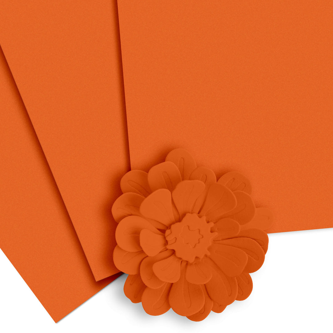 Cardstock Crafty Necessities: Orange Cream Cardstock (10 sheets/set)