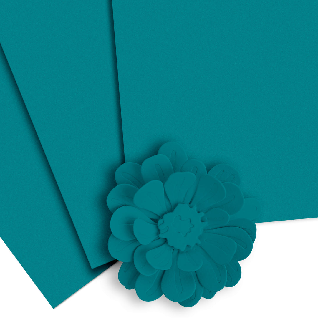 Cardstock Crafty Necessities: Teal Cave Cardstock (10 sheets/set)