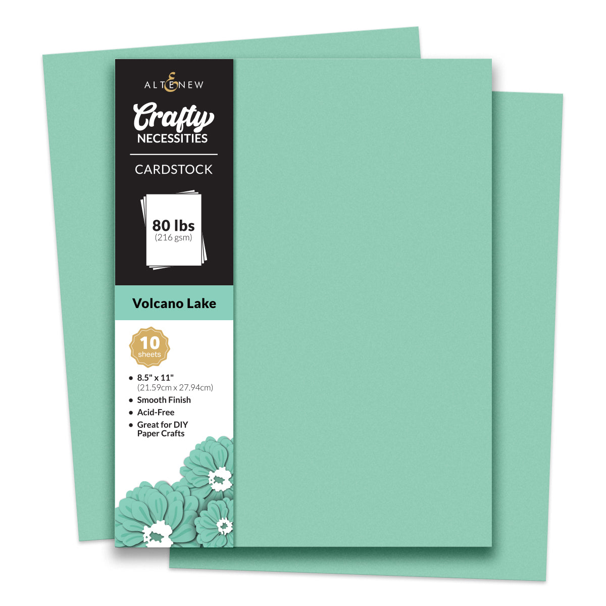 Cardstock Crafty Necessities: Volcano Lake Cardstock (10 sheets/set)