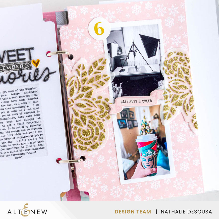 Cardstock Glitter Cardstock Set - Citrine (8.5x11, 10 sheets)